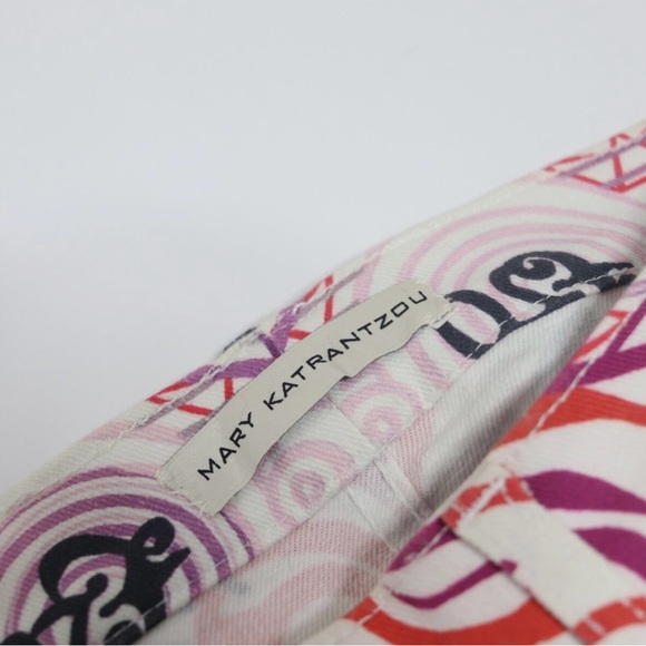 Mary Katrantzou Women's Multicolor
'Pound' Print Low Rise Skinny Jeans - Picture 6 of 7